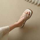 Vela Cross-Strap Sandal | Genuine Leather, Lightweight Design 6
