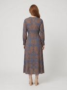 Vera A-Line Maxi Dress | Lightweight V-Neck, Knotted Front for Weddings and Summer Events 4