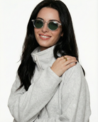 Vera Heart Sunglasses | Cream Tortoise Frame, UV400 Protection 3