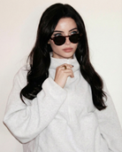 Vera Heart Sunglasses | Cream Tortoise Frame, UV400 Protection 5