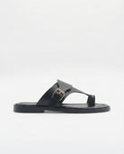 Vera Leather Buckle Sandal | Genuine Leather, Adjustable Design 1