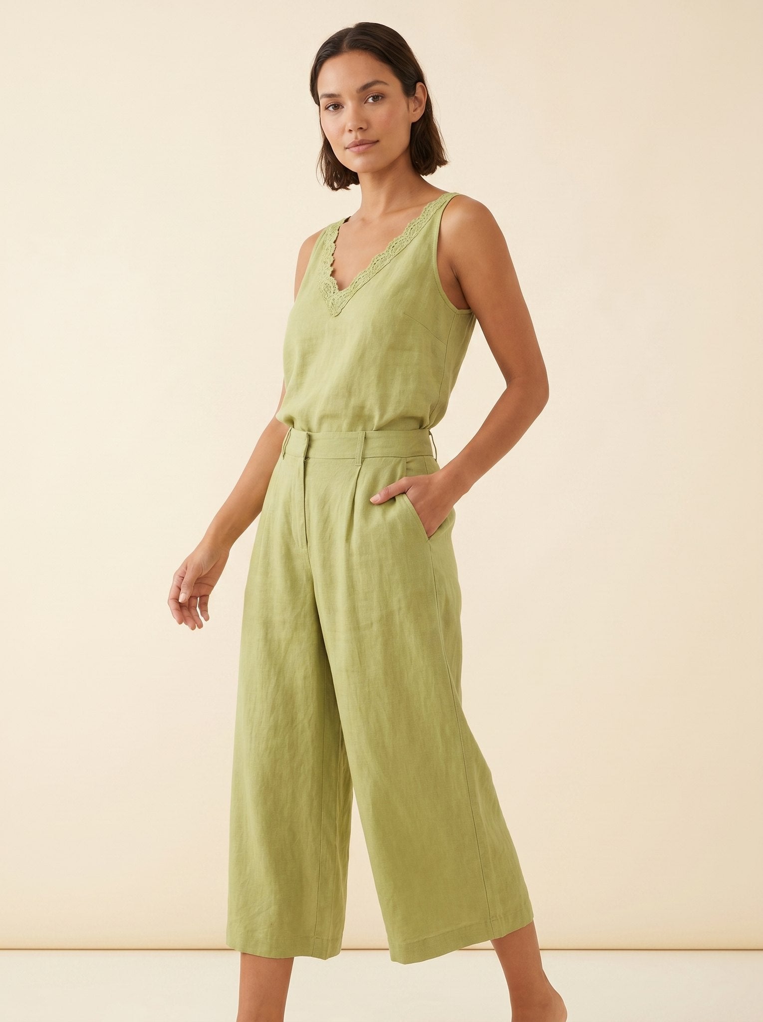 Vera Loungewear Set | Lace-Trimmed, Relaxed Fit Women's Lounge Set 1