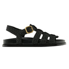 Vera Woven Sandals for Women | Handwoven Leather, Adjustable Ankle Buckle 5