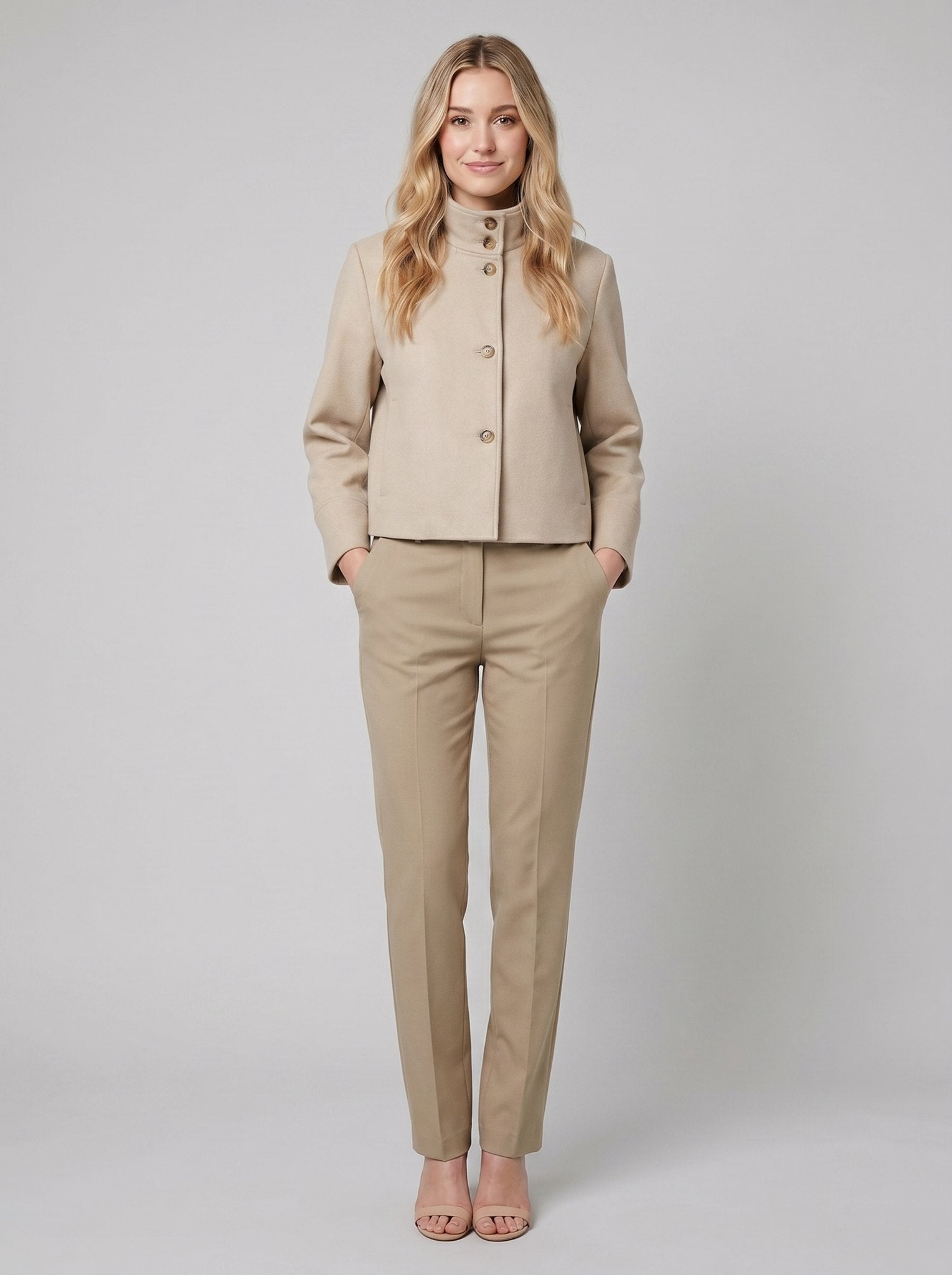 Virellea Jacket | Soft Wool-Blend, Boxy Silhouette 2