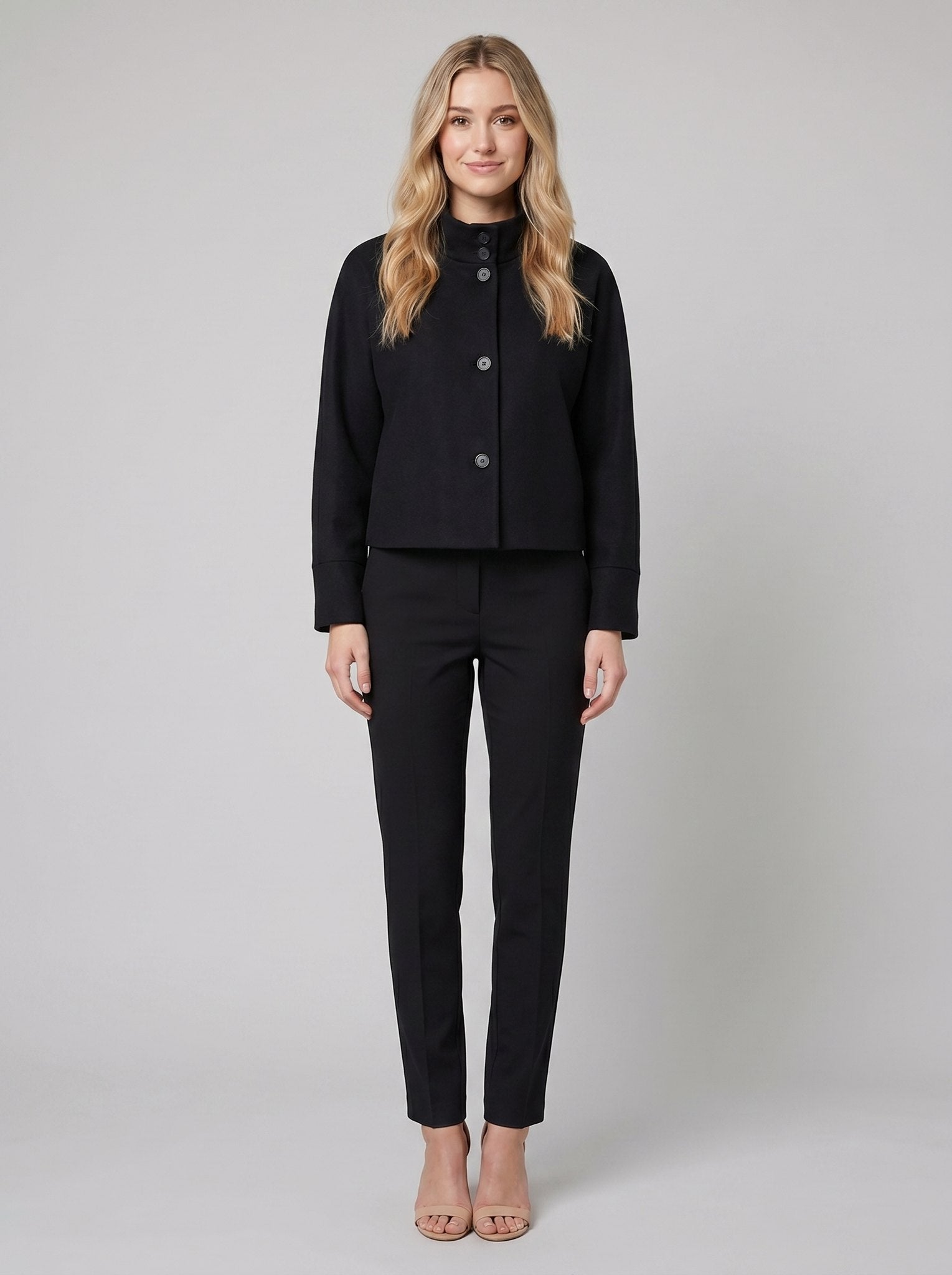 Virellea Jacket | Soft Wool-Blend, Boxy Silhouette 3