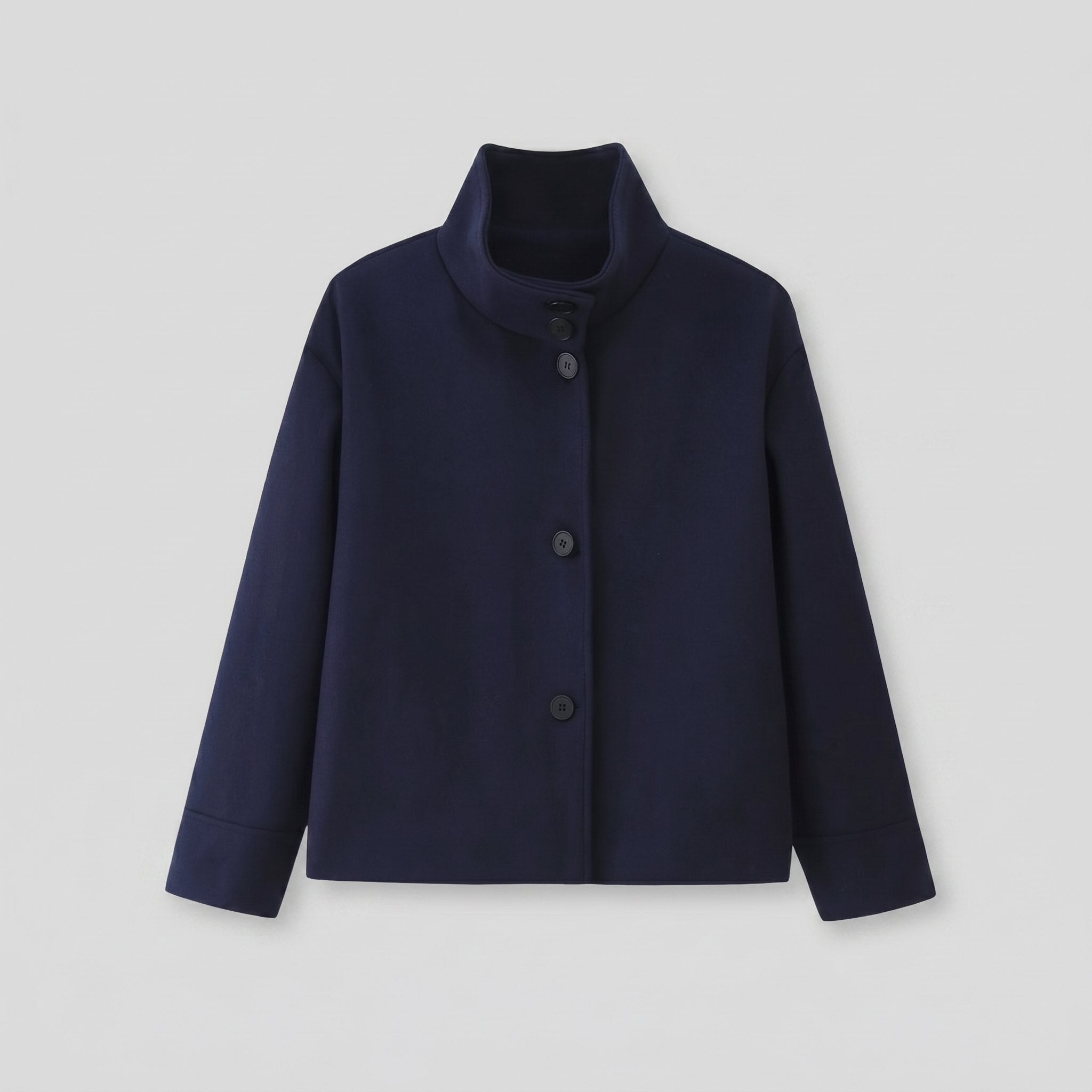 Virellea Jacket | Soft Wool-Blend, Boxy Silhouette 6