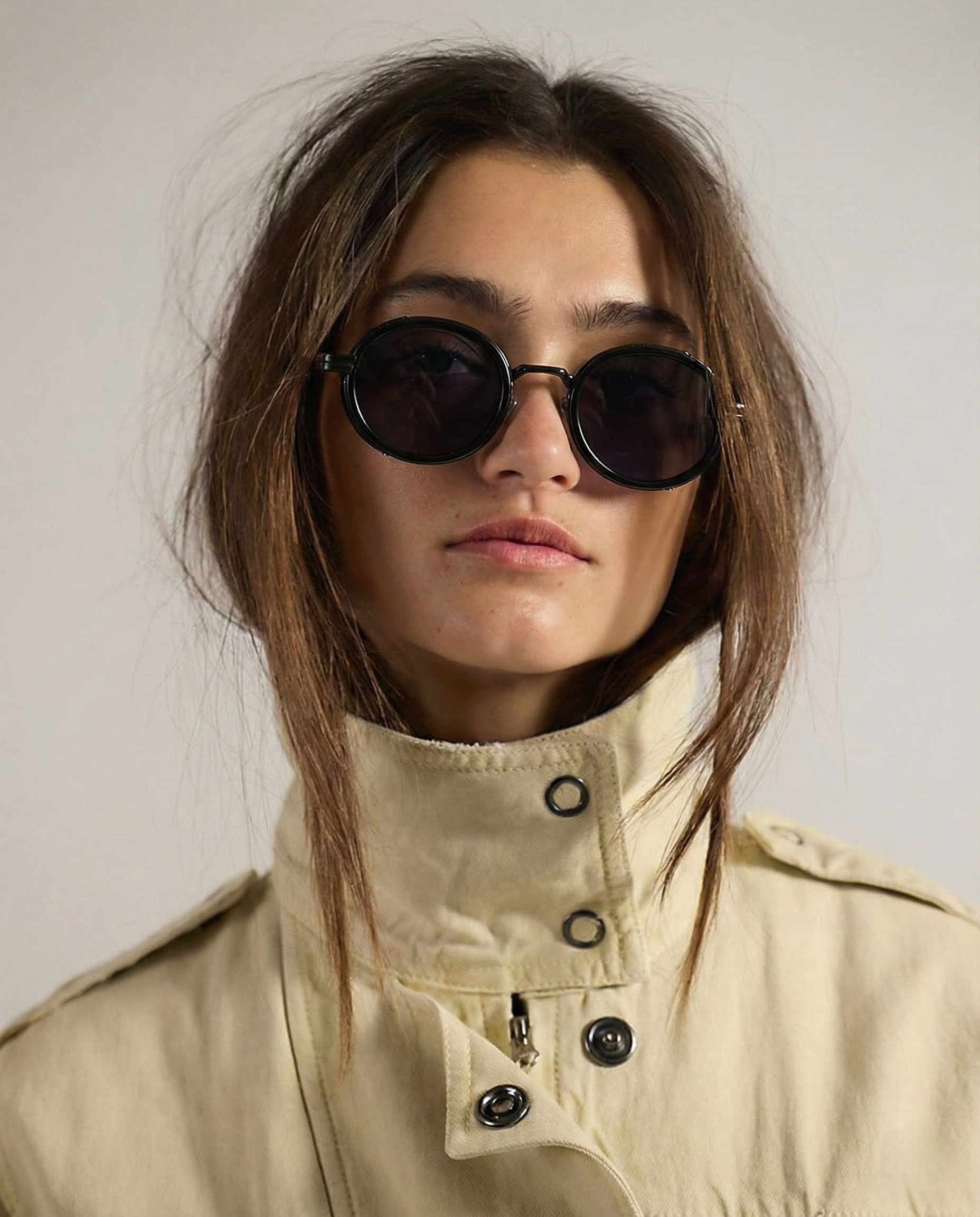 Viva Icon Shades | Oval Sunglasses with Gold Detailing 9