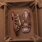 Viva Strap Sandals for Women | Orthopedic Cushioned, Vegan Leather 1