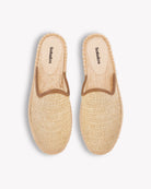 Willa Espadrille Mule | Raffia Slip-On with Jute Sole 4