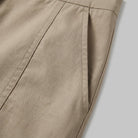 Willa Mini Skort | Soft Taupe, Built-In Shorts, Comfortable Fit 5