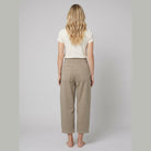 Willa Wide Leg Trousers | Cotton-Linen Blend, Sculpted Harem-Cut 2