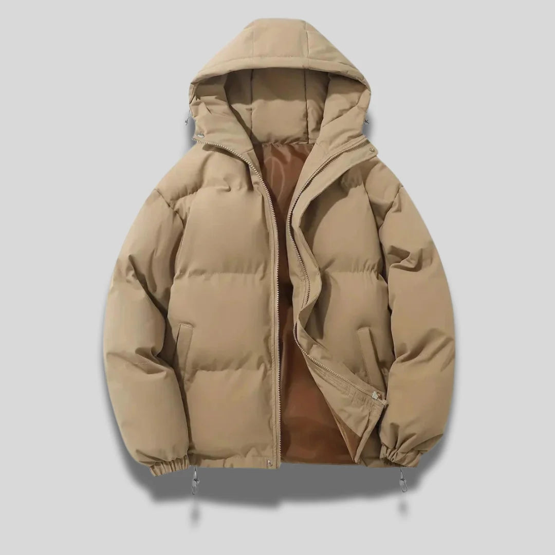Wynter Black Puffer Jacket | Hooded, Insulated for Women 0