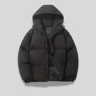 Wynter Black Puffer Jacket | Hooded, Insulated for Women 2