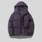 Wynter Black Puffer Jacket | Hooded, Insulated for Women 3