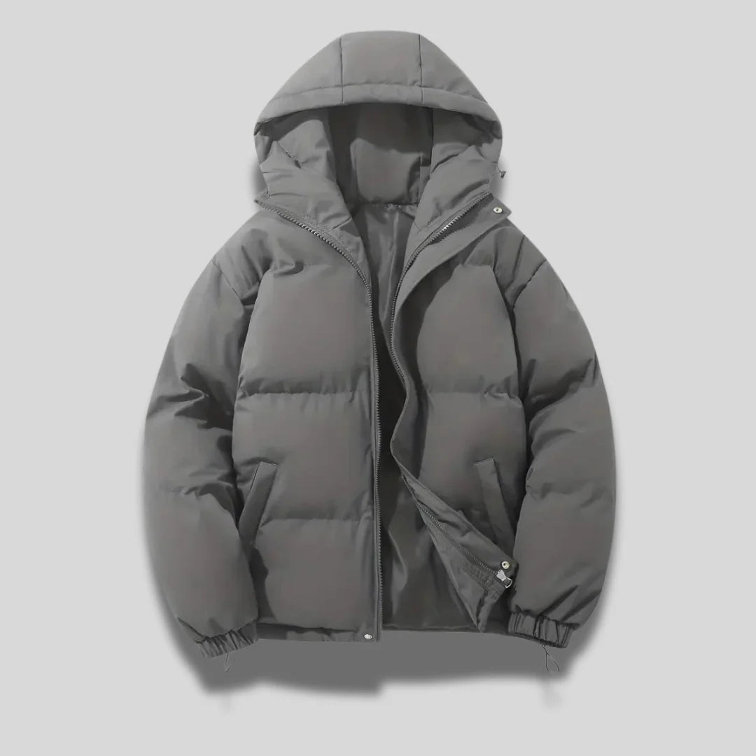Wynter Black Puffer Jacket | Hooded, Insulated for Women 7