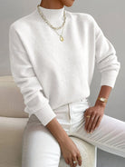Yara Knit Sweater for Women | High Collar, Soft Fabric, Multiple Colors 0