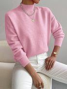 Yara Knit Sweater for Women | High Collar, Soft Fabric, Multiple Colors 1