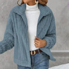 Zara Cozy Cardigan | Plush Shawl Collar, Loose Fit, Multi-Color 1