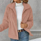 Zara Cozy Cardigan | Plush Shawl Collar, Loose Fit, Multi-Color 3