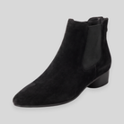 Fenna suede-touch ankle boot in black