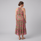 Raven Midi Dress back view on model