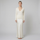 Sarina Dress Set White - front pose
