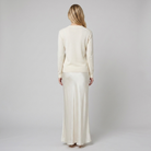 Sarina Dress Set White - back view