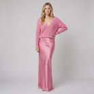 Sarina Dress Set Pink - front view