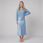 Sarina Dress Set Light Blue - front view