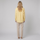 Lino Classic Shirt in Yellow - Back View