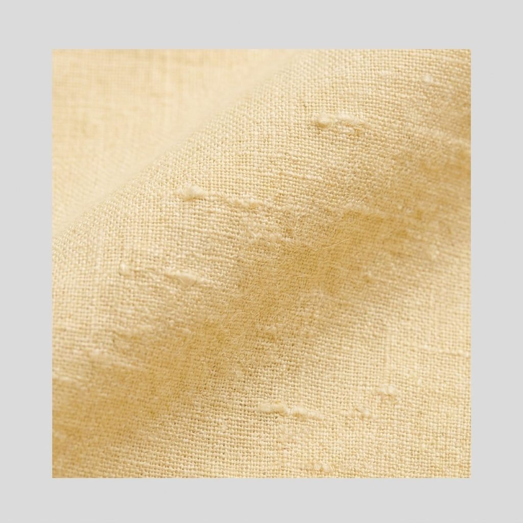 Lino Classic Shirt - Linen Fabric Close-Up