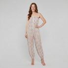 Elysian Womens Romper in White - Front View