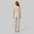 Elysian Womens Romper in White - Back View