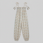 Elysian Womens Romper in White - Product Flat Lay