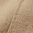 Beige cotton fabric texture close-up detail