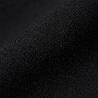 Women's Black Halter Neck Wide Leg Jumpsuit - Fabric Close-Up