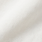 Women's White Peplum Sleeveless V-Neck Tie Front Top - Fabric Close-Up