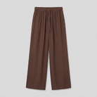 Pamela Boutique brown wide leg trousers, product flat lay