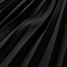 Ilona midi dress pleated fabric and belt close-up