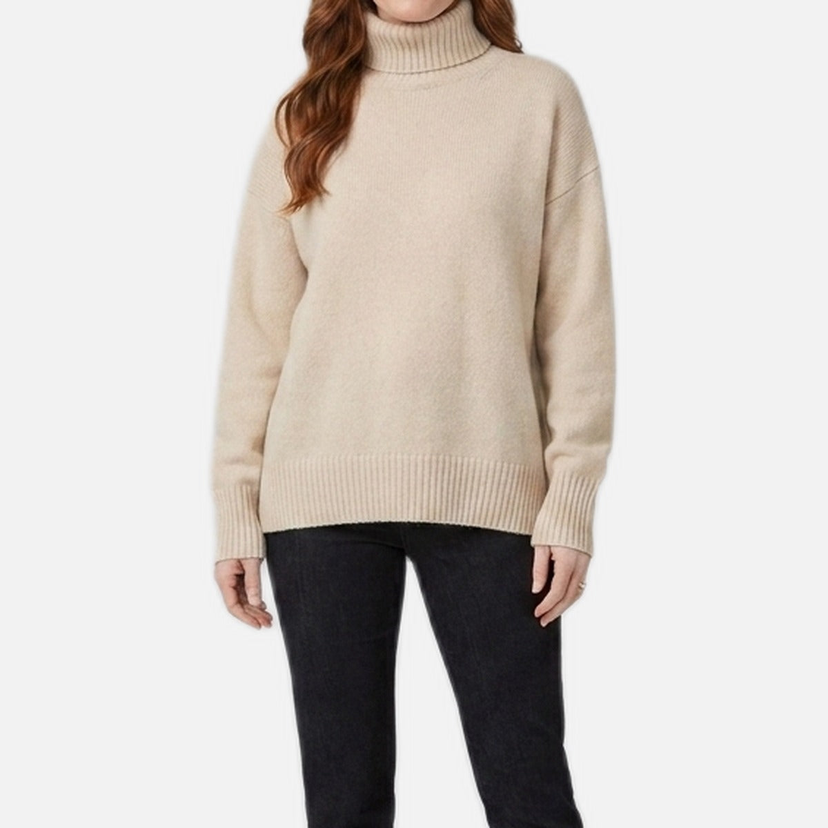 Women's Turtleneck Sweater – High Collar, Soft Knit