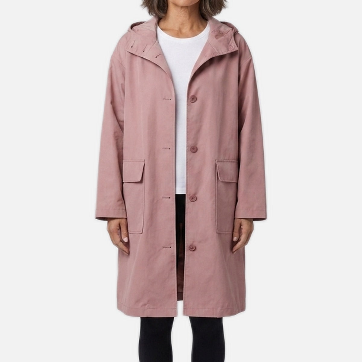 Women's Waterproof Jacket – Lightweight, Windproof, Hooded Shell