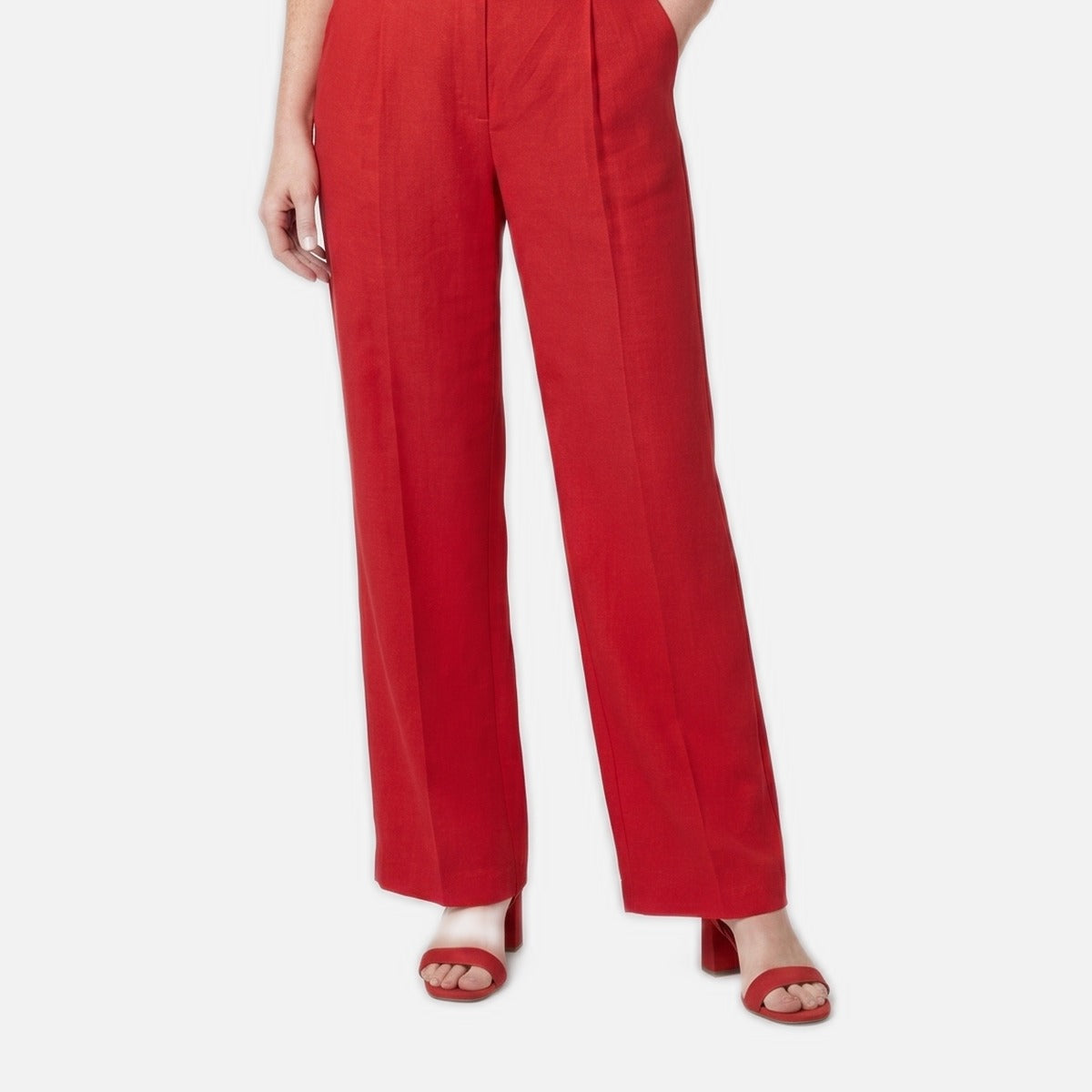 Women's Tailored Trousers – Mid Rise, Working Side Pockets
