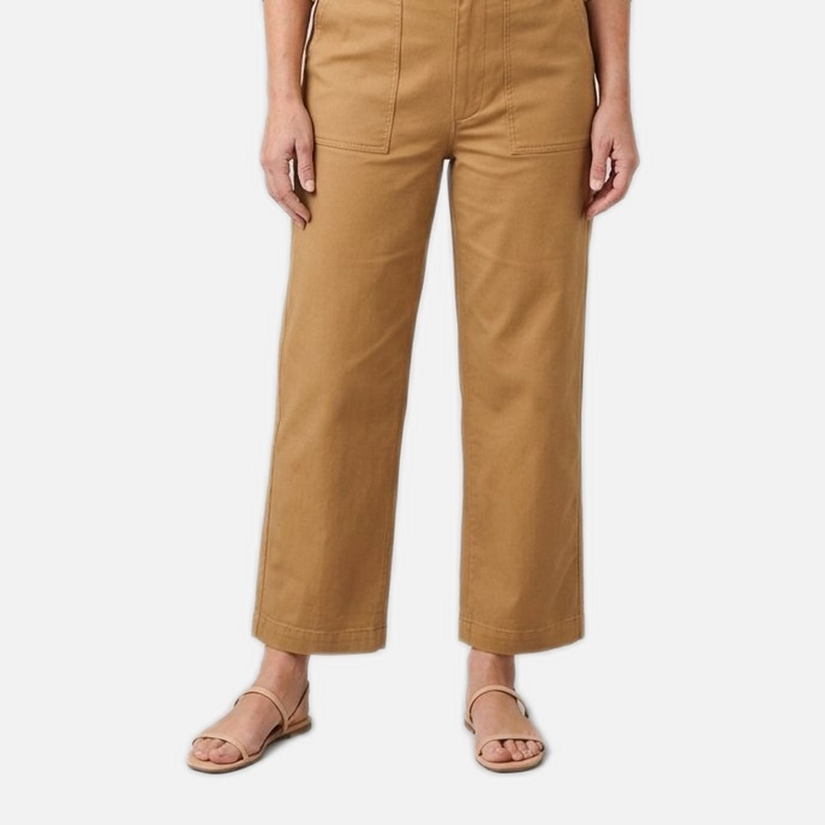 Women's Trousers – Lightweight Twill, Fitted Silhouette