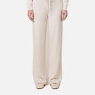 Women's Lounge Pants – Cotton Blend, Relaxed Fit with Waist Tie