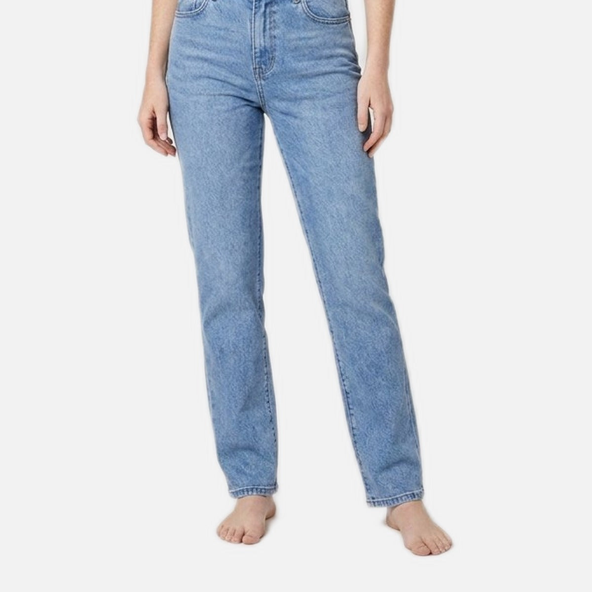 Women's High-Rise Straight Leg Jeans – Sizes 8 to 22