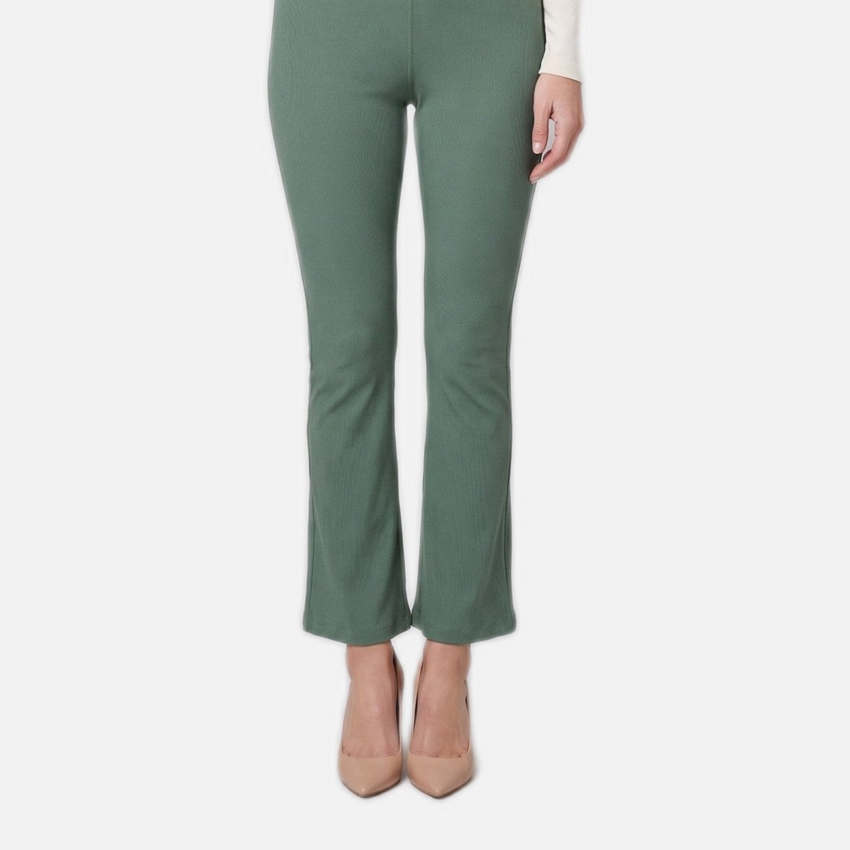 Women's Kick Flare Trousers – Cropped Ankle, Sizes 6 to 20