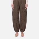 Women's Cargo Trousers – Baggy Fit, Cotton Twill