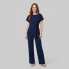 Bella Jumpsuit Women — Navy Blue front