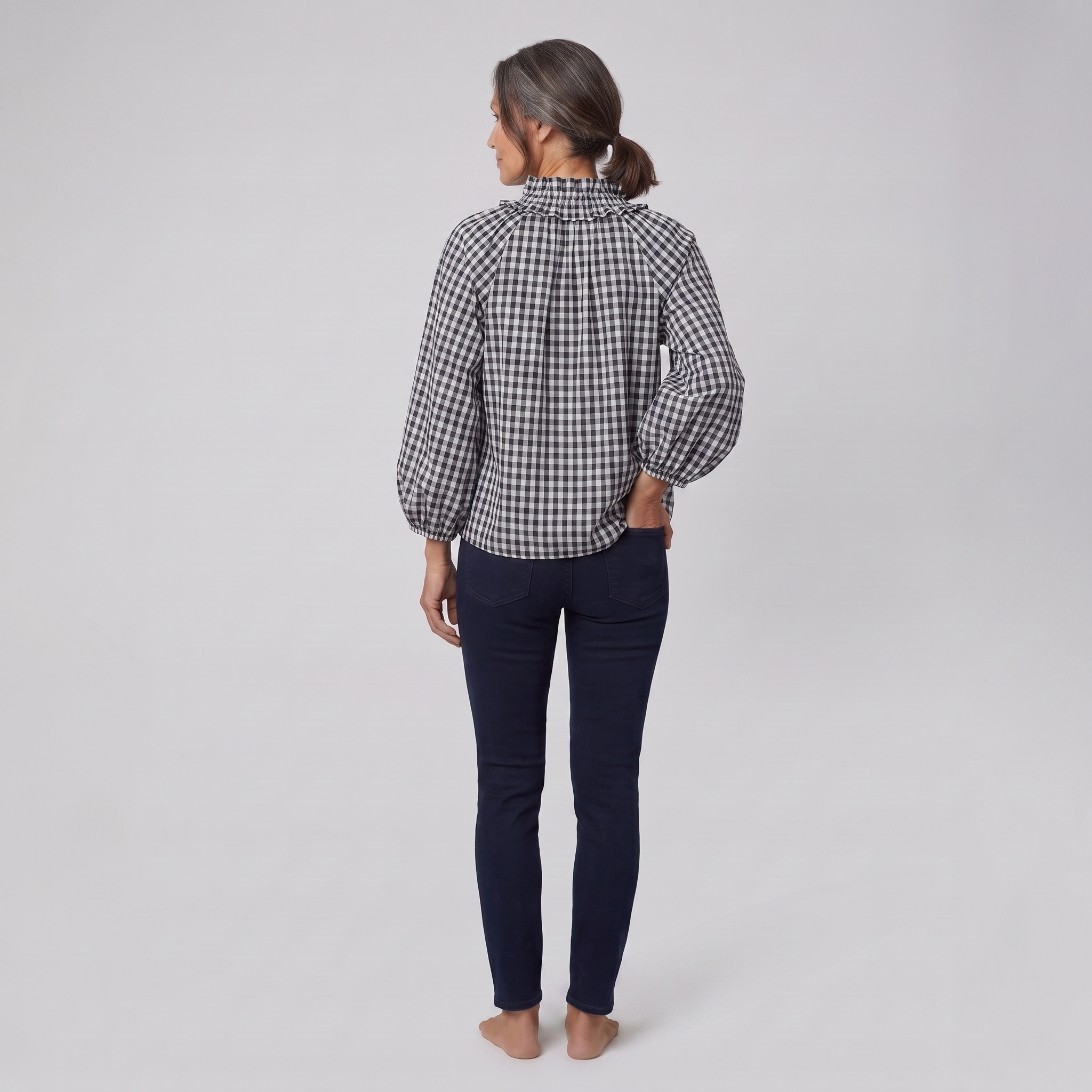 Brielle Womens Blouse — back