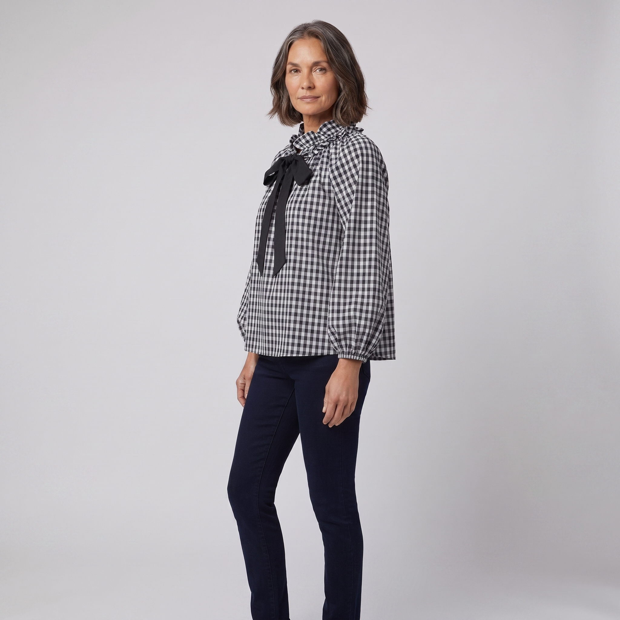 Brielle Womens Blouse — side